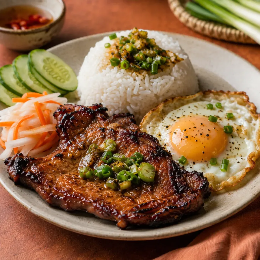 Cơm tấm sườn